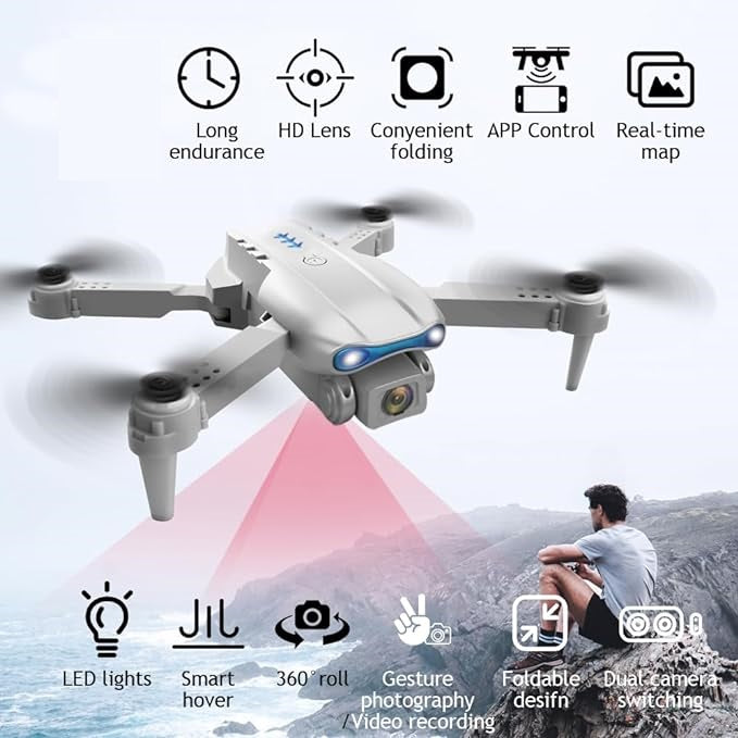 E99 Drone HD Camera